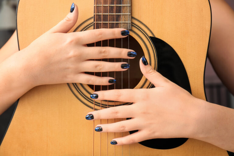 Can You Play Guitar With Gel Nails? No More Chip off Nail?